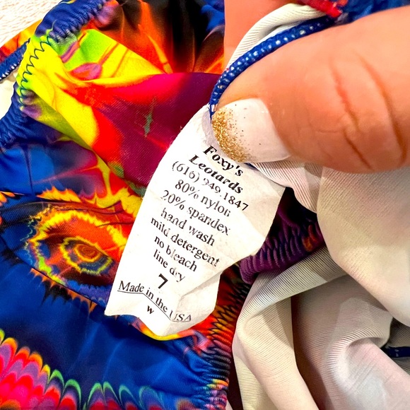 EUC Foxy’s leotard, size 7. - Picture 3 of 5